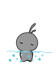 rabbit staring-92
