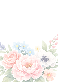 Watercolor flowers_w029