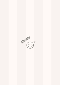 Smile Pad =Beige= Stripe