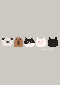 Mr.Cat and friends X_X