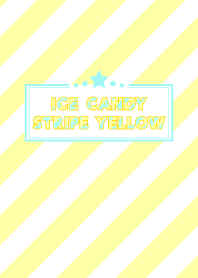 Tira de doce de gelo "amarelo"
