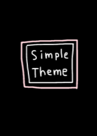 simple cute black