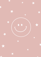 Pink Beige And Stars Line Theme Line Store