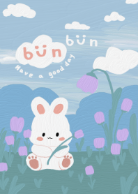กระต่ายน้อยกับดอกไม้ของเขา