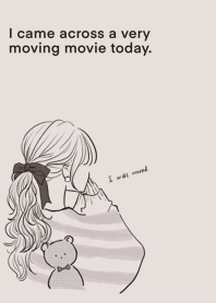 可愛蓬鬆邊框女孩 01