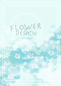 Nemophila -Blue-