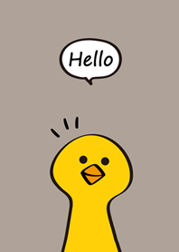 ห่านเป็นเด็ก!-สีน้ำตาล