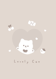 cat&heart&items- beige thick.