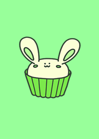 Rabbit cupcake 4