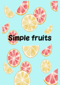 Simple fruits♪シンプル使い易い着せ替え