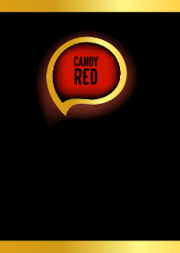 Candy Red Gold In Black Theme