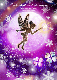 願いが叶う✨ティンカー・ベルと月✨冬