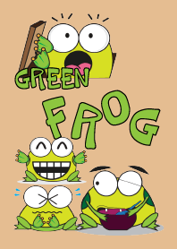 One of us: Mischievous Green Frog