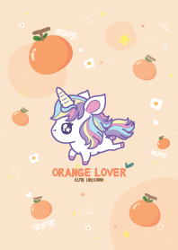Unicorn Orange Lover Cutie