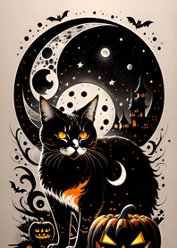 halloween cat e6fe8d