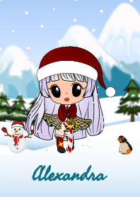 Alexandra snowy girl