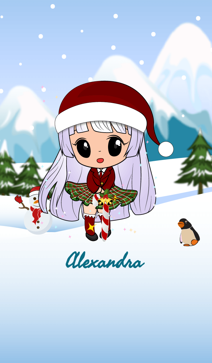 Alexandra snowy girl