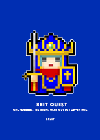 8BIT QUEST(สีน้ำเงิน)