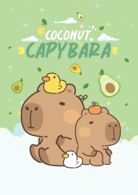 Capybara Minimal x Avocado