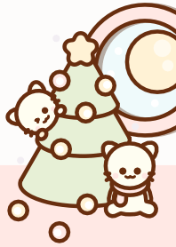 Pastel meow meow in Christmas