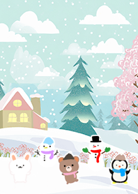 Kawaii scandinavian style(Winter-894)