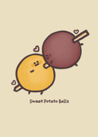 不快樂地瓜球-滿滿地瓜球!