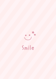Smile Star =Pink= Stripe2