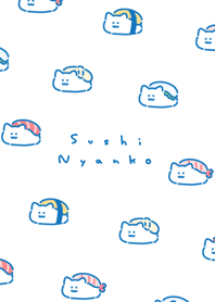 Cat Sushi. (pattern) 03.