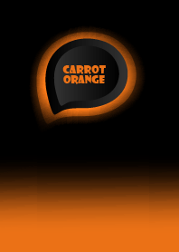 Love Carrot Orange  on Black Theme