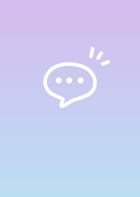 シンプルグラデーション:パープルブルー