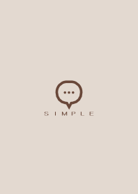 SIMPLE(beige brown)V.1103b