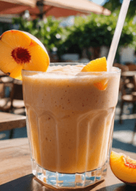 Peach Smoothie-I like drink