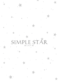 SIMPLE STAR -NATURAL GRAY-