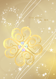 Wish Come True Lucky Clover 3 Line Theme Line Store
