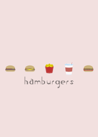 hamburgers theme.
