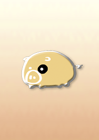 Pork pig yellow