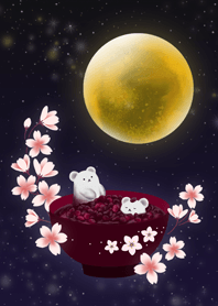 お月見おしるこ★しろくま★