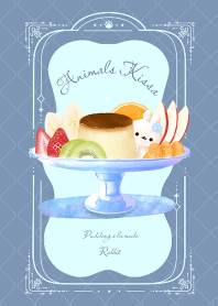 Rabbit and Pudding A La Mode.