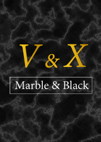 V&X-Marble&Black-Initial