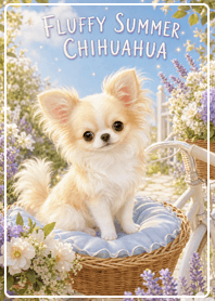 Fluffy Summer Chihuahua