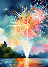 Beautiful Fireworks Theme#708