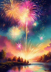 Beautiful Fireworks Theme#437