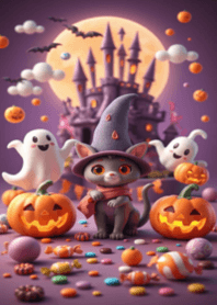 ハロウィンの魔法の夜