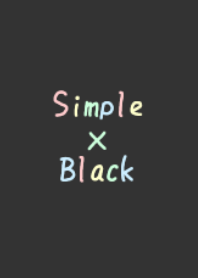 シンプル×ブラック（アニマル）