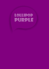 Love Lollipop Purple Button Theme Vr.3
