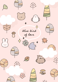 babypink Blue bird of happiness 09_2