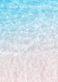 Tropical Beach Photo #6 Not AI