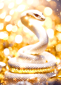 golden white snake