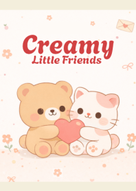 Cat & Bear : Creamy Little Friends v1