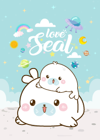 เจ้าอุ๋งแมวน้ำ สีน้ำทะเล